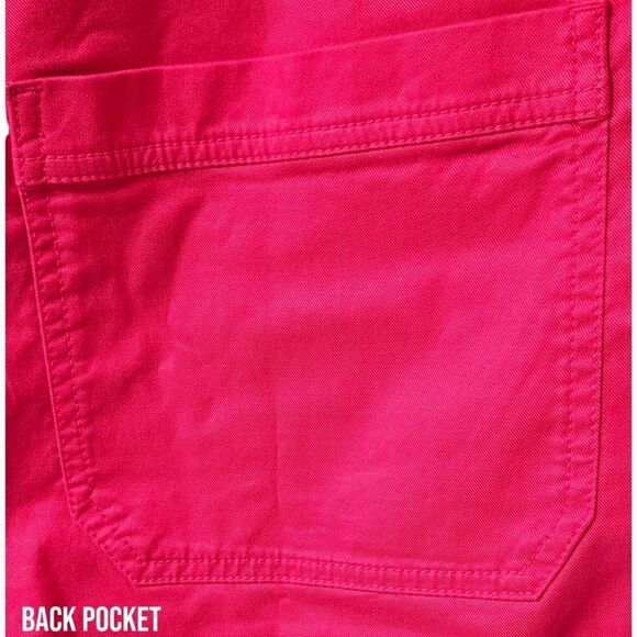 LANE BRYANT Plus Size Hot Pink Medium Rise Bermuda Shorts Size 26 - Picture 5 of 12
